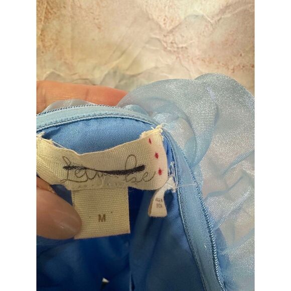 Anthropologie Let Me Be Ruffle Tiered Strapless Dress - Picture 12 of 12